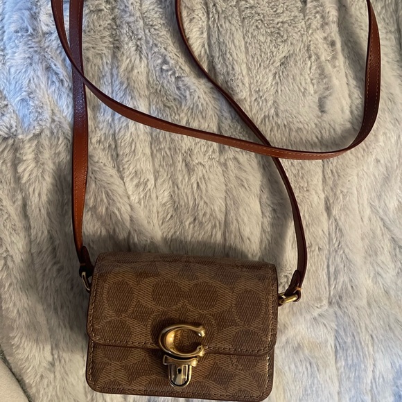 Coach Handbags - Brown Leather Crossbody Bag